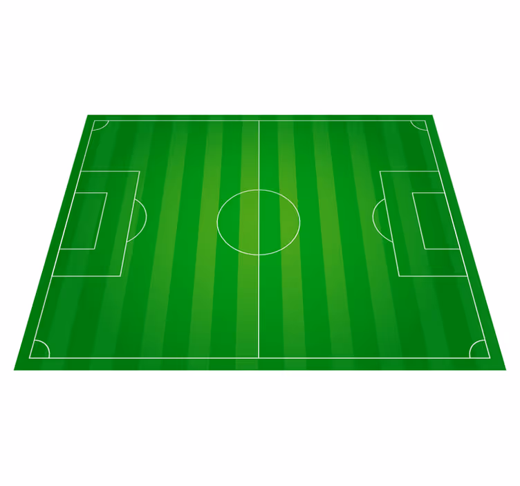 Vinyl koberec futbalové ihrisko teen - Tenstickers