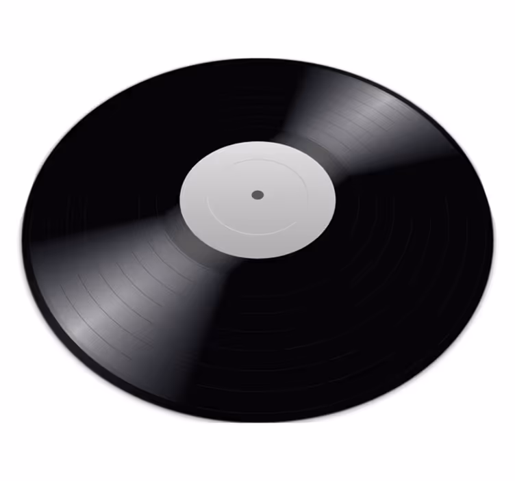 Vinyl rekordný vinyl koberec - Tenstickers