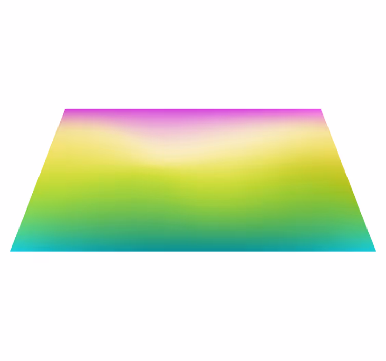 Nádherný moderný vinylový koberec s fluorescenčným žiarením - Tenstickers
