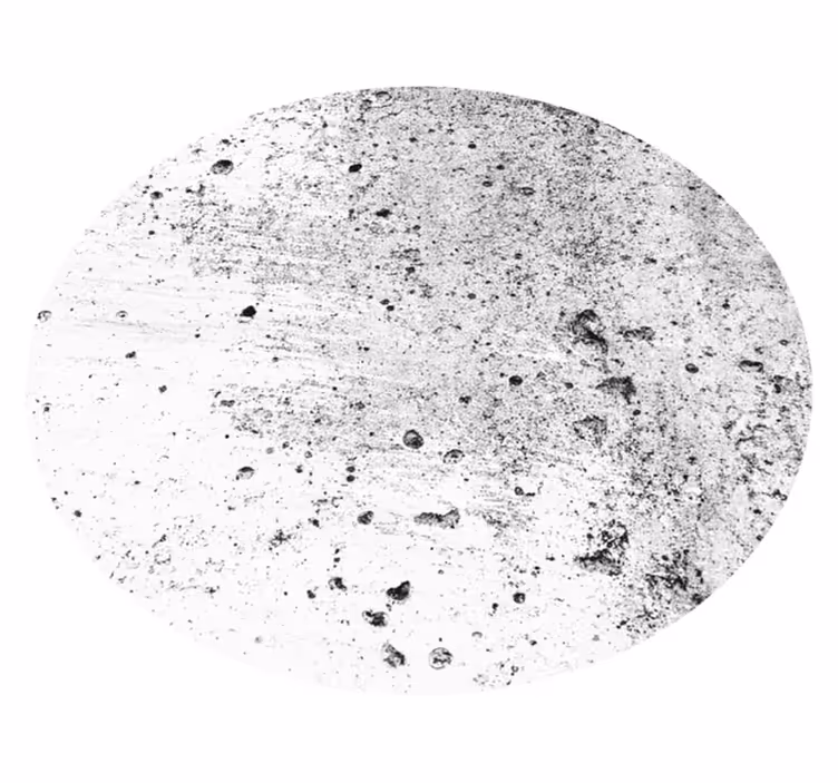 vzorovaný vinylový koberec postriekaný kruhový dizajn - Tenstickers