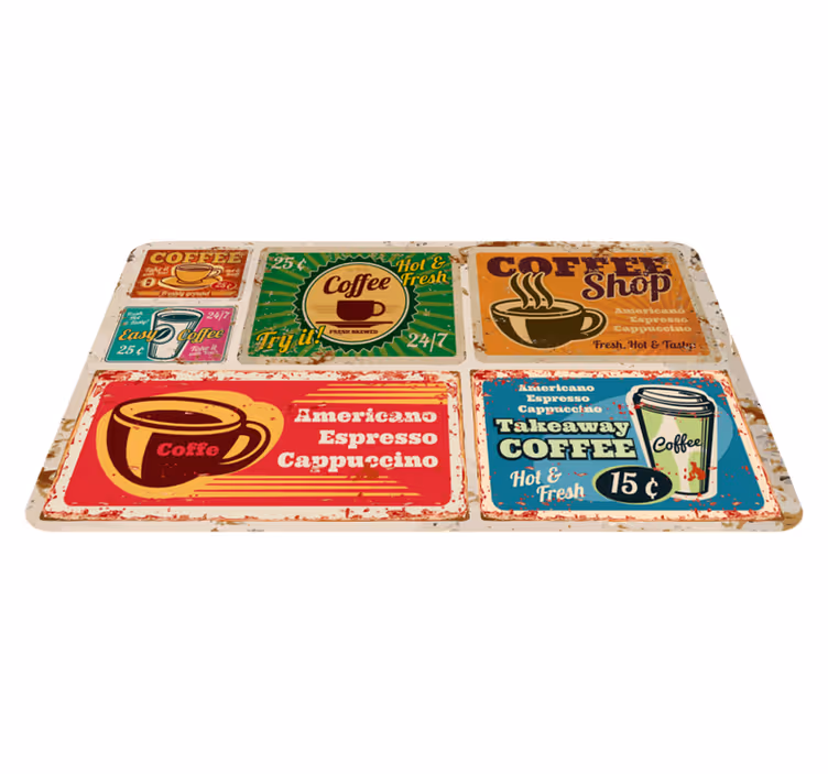 Americké vinylové koberce - Tenstickers