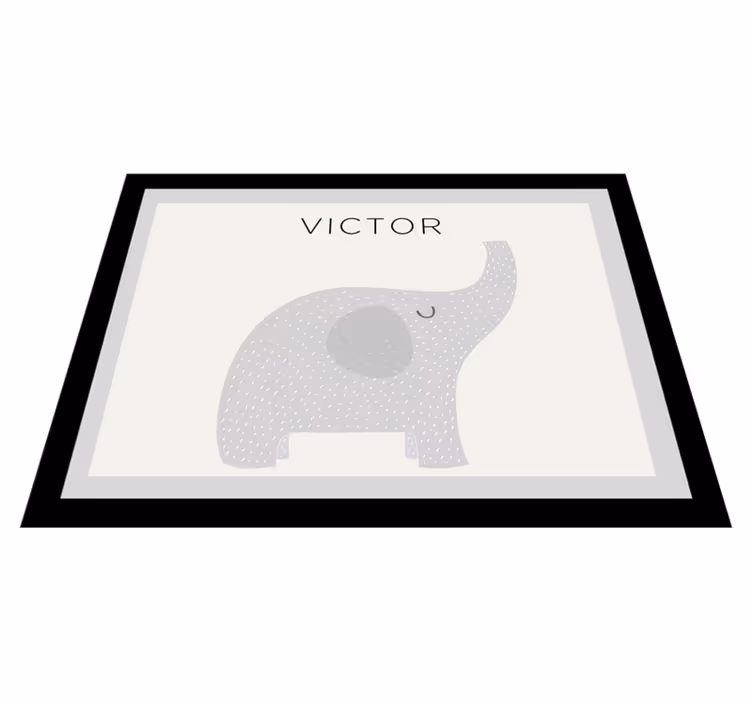 Prispôsobiteľný vinylový koberec pre deti - Tenstickers