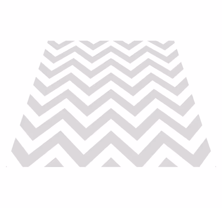 vinylový koberec s geometrickýmy tvarmi chevron cikcak - Tenstickers