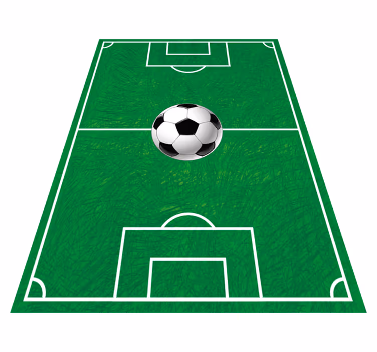 Futbalové ihrisko teen vinyl koberec - Tenstickers