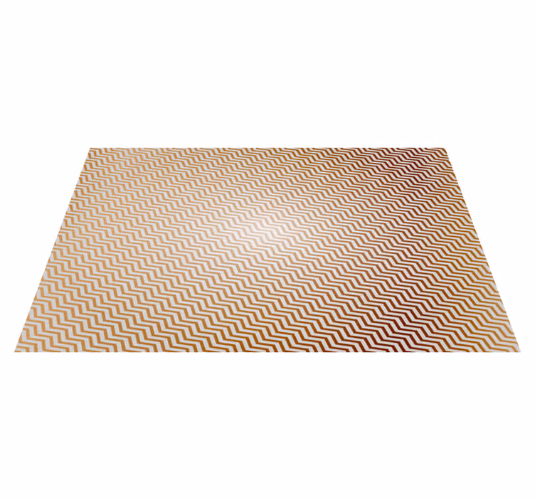 pruhovaný vinylový koberec so vzorom chevron - Tenstickers