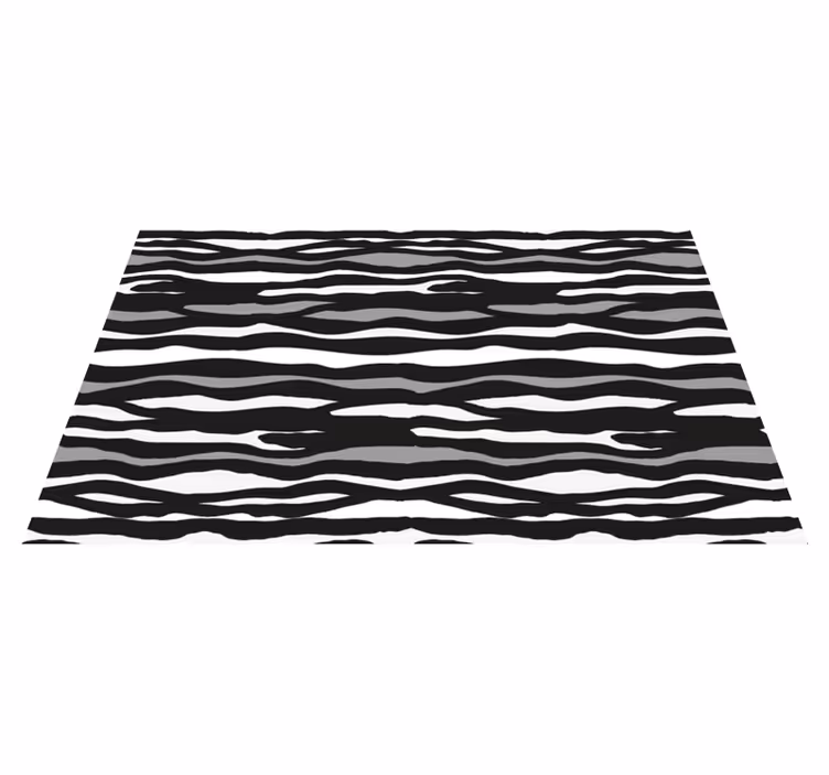 Vinyl koberec zebra pre zvieratá - Tenstickers
