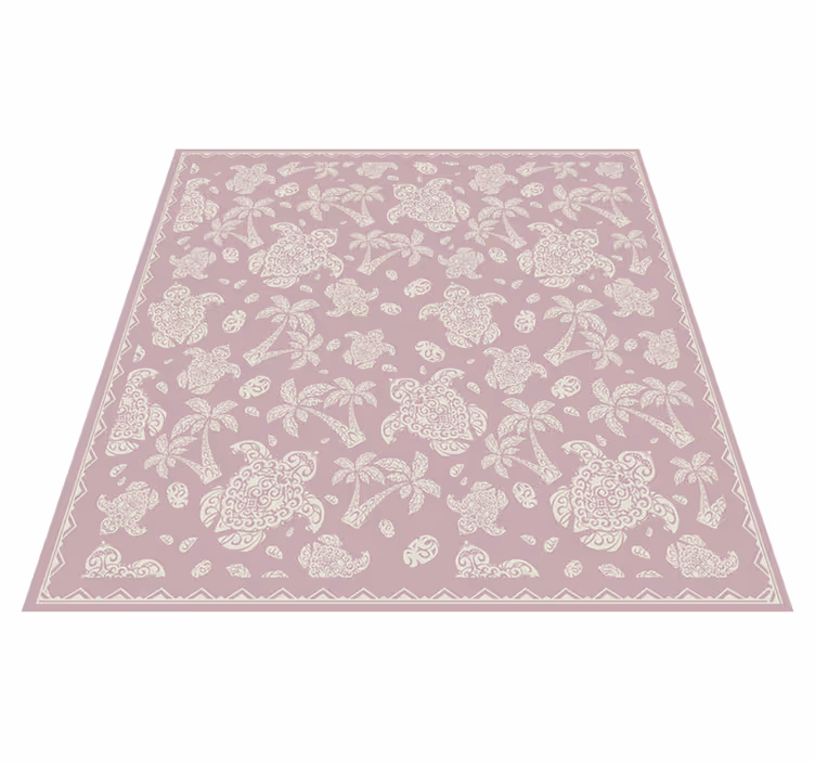 vinylový koberec mandala paisley mandala - Tenstickers