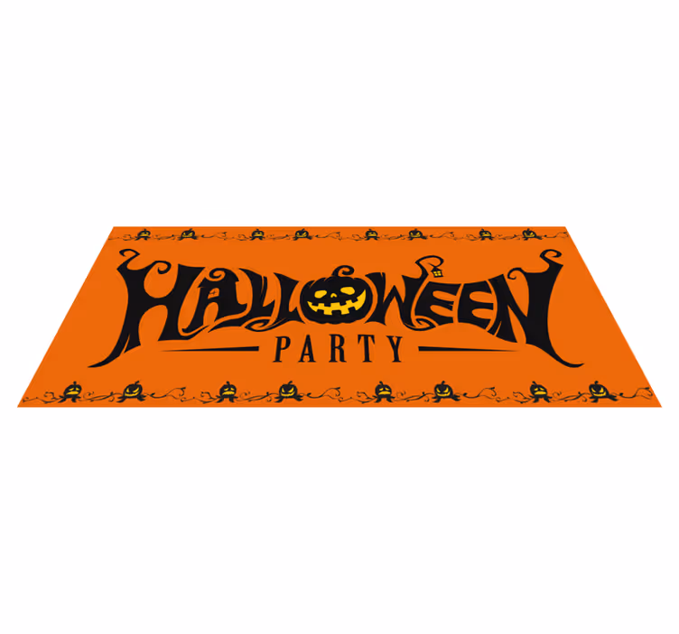 vinylový koberec halloween výzdoba halloweenskej slávnosti - Tenstickers