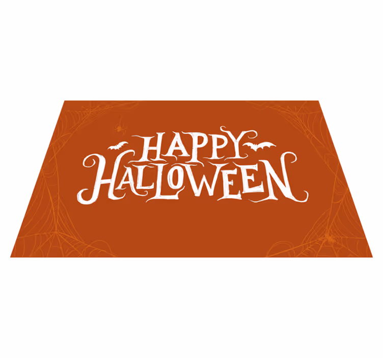 Veselý vinylový koberec halloween - Tenstickers