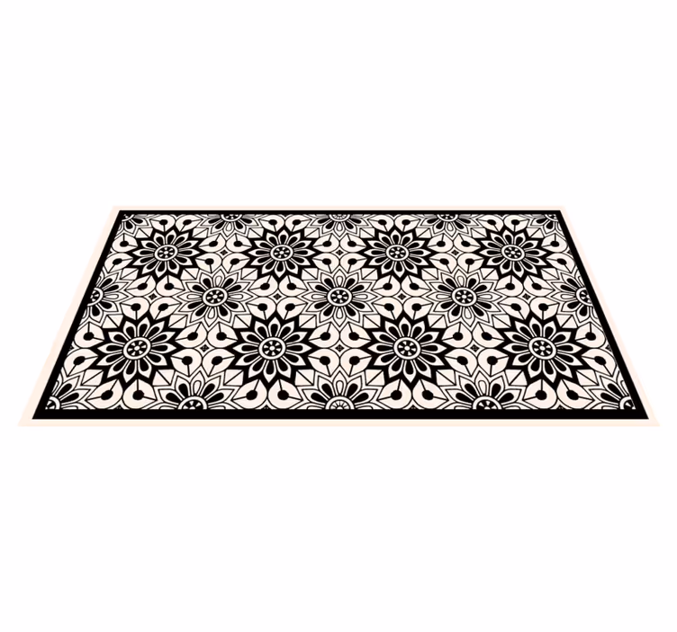 vinylový koberec mandala elegancia vzoru mandaly - Tenstickers