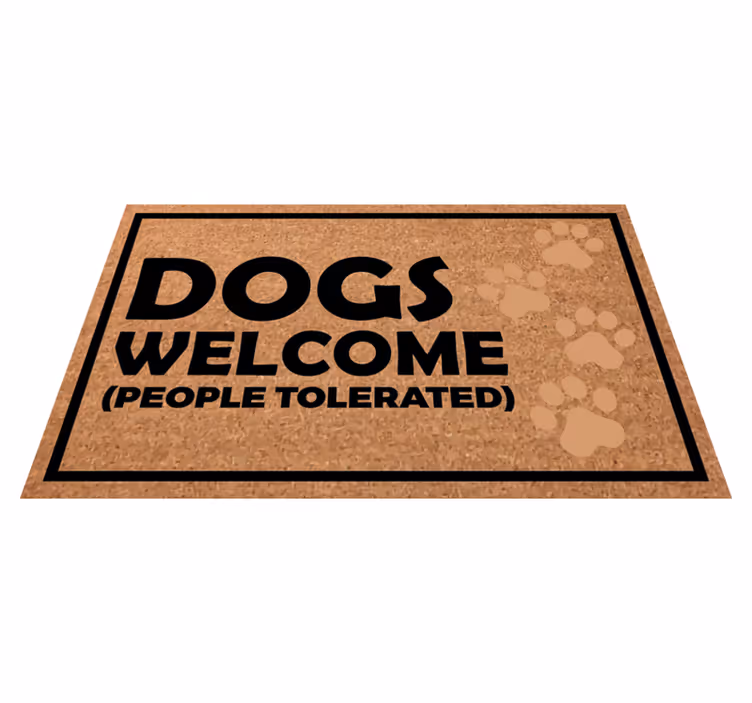 Psy vítané, ľudia tolerovali koberec na mieru - Tenstickers