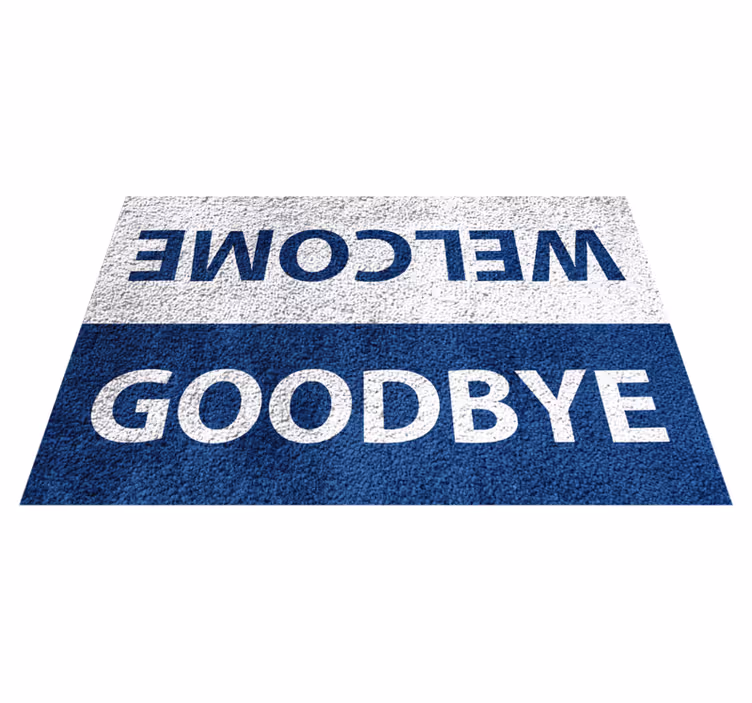 vinylový koberec citáty uvítacie vyhlásenie na rozlúčku - Tenstickers