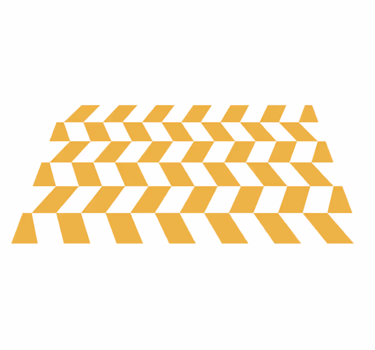 pruhovaný vinylový koberec geometrická rybia kosť - Tenstickers