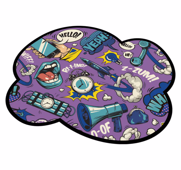 detský vinylový hry komické zvukové efekty - Tenstickers