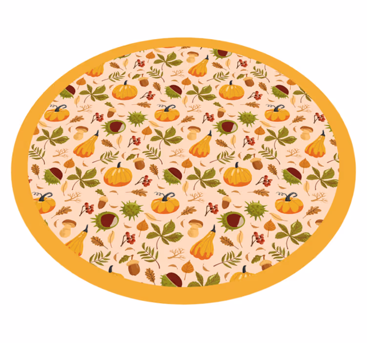 Vinylový koberec do kuchyne na jeseň vibrujúce drevené podlahy - Tenstickers