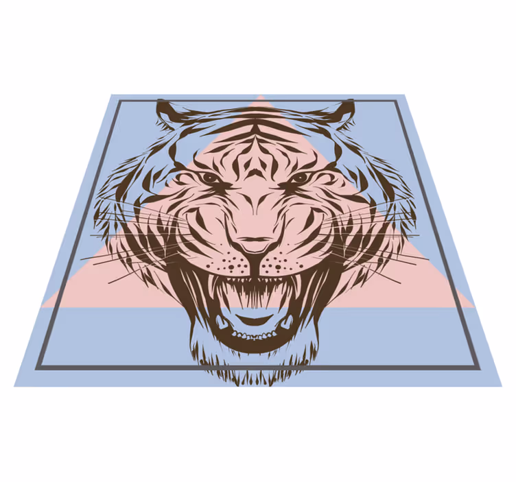 Poľovnícky koberec so zvieracou hlavou - Tenstickers