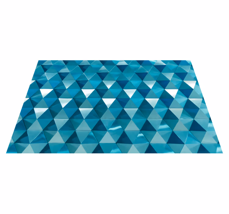 Diamantové 3d vzory geometrické koberce - Tenstickers