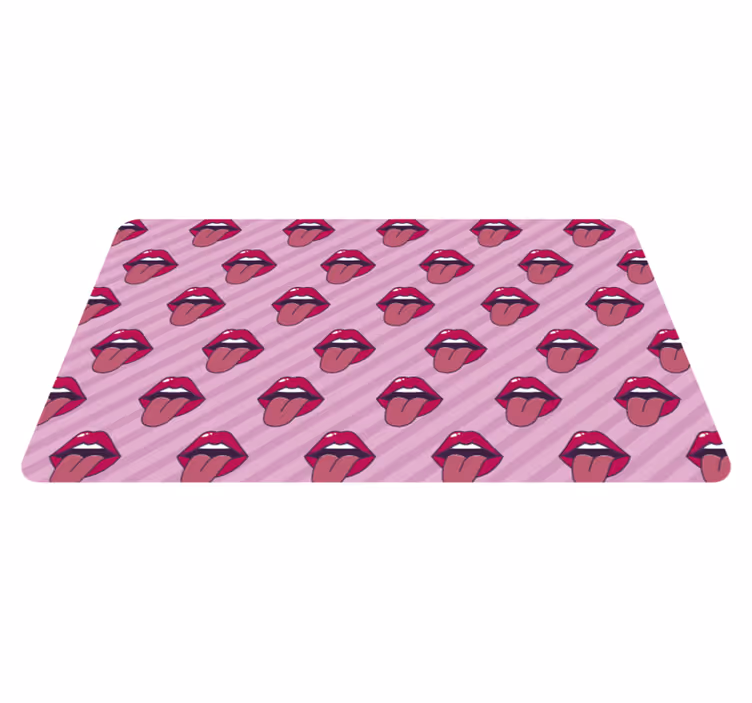 rôzne vinylové koberce pre deti vzor úst - Tenstickers