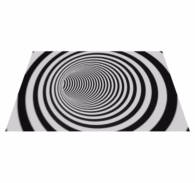 3d tunelové geometrické koberce - Tenstickers