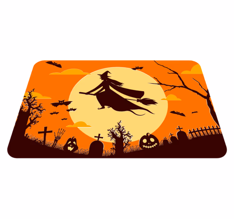 Lietajúce čarodejnícke halloweenske koberce - Tenstickers