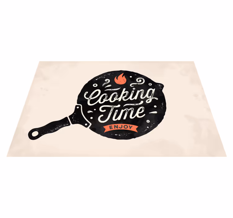 vinylový koberec do kuchyne užite si čas varenia - Tenstickers