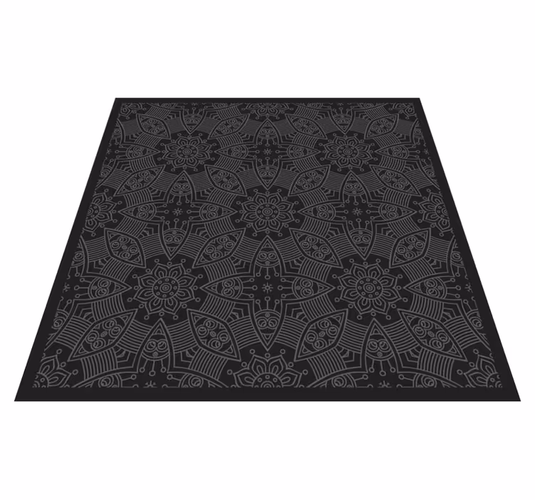 vinylový koberec mandala zložité vzory mandaly - Tenstickers