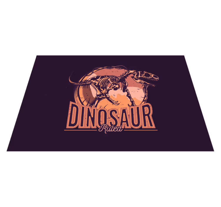 vinylové koberce zvieratá grafický obrázok dinosaura - Tenstickers