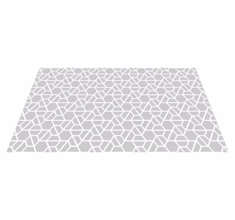 šedé moderný vzor geometrické koberce - Tenstickers