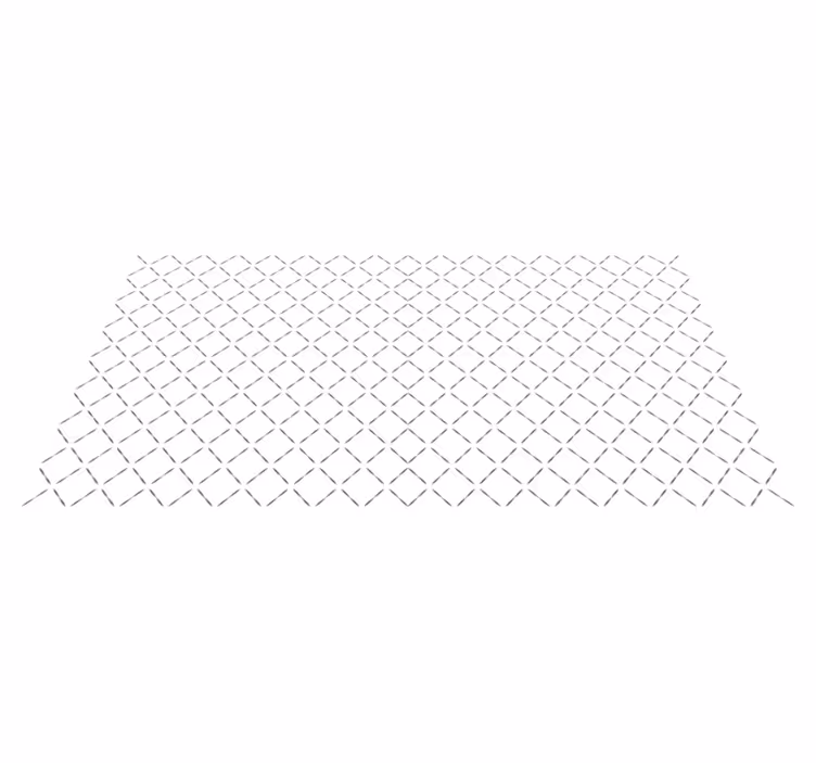 Severské diamantové geometrické vinylové koberce - Tenstickers