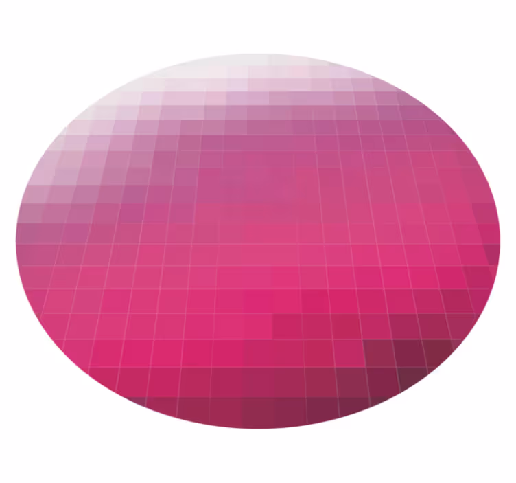 vinylový koberec minimalisticky gradientová guľa - Tenstickers