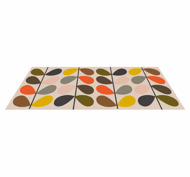 Moderný koberec vzor orla kiely - Tenstickers
