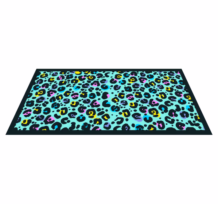 Vinylový koberec s leopardím zvieraťom - Tenstickers