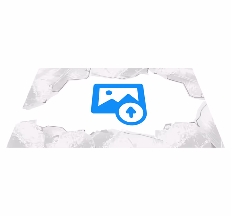 Rozbitý betón s vinylovým kobercom z fotografického kameňa - Tenstickers