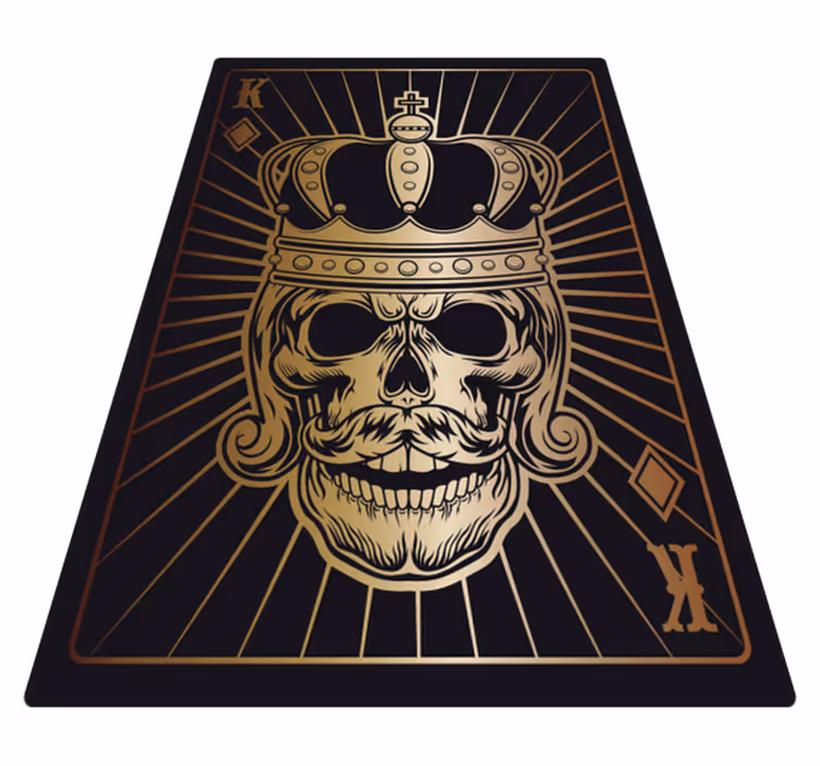 Kráľ diamantov tínedžerský vinylový koberec - Tenstickers