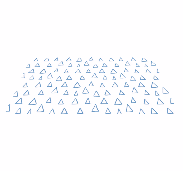 Severské trojuholníky geometrické koberce - Tenstickers