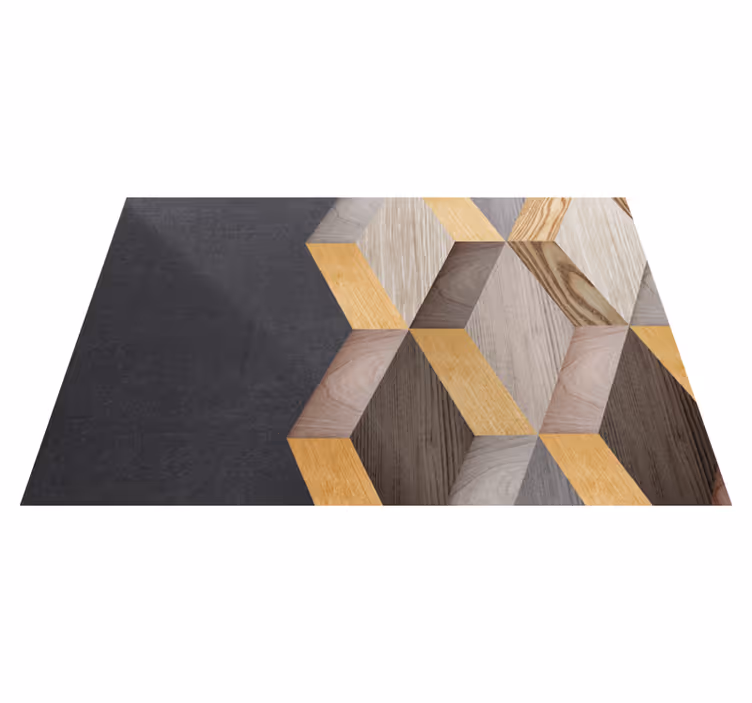 Drevený vinyl, koberec, vinyl, koberec, 3d - Tenstickers