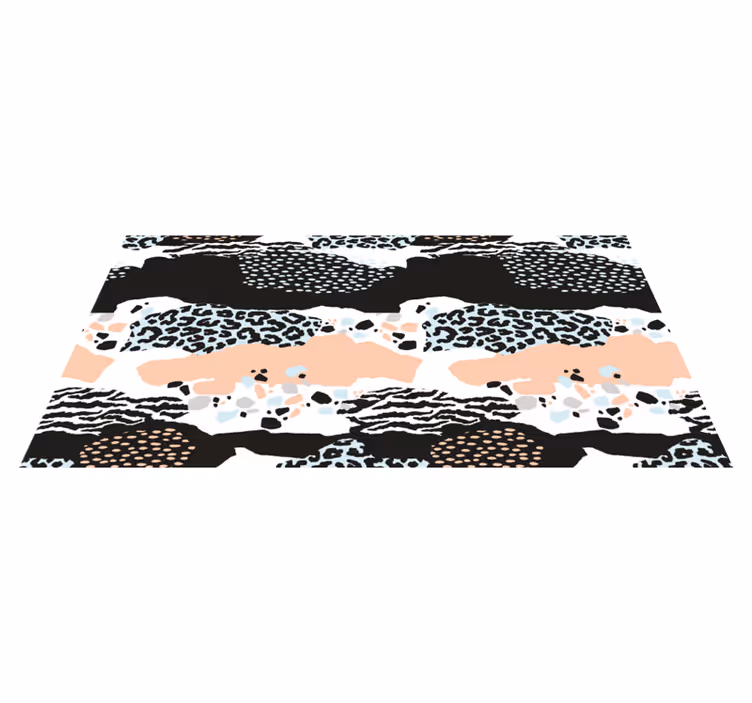 Elegantný vinylový koberec zo zvieraťa s leopardou kožou - Tenstickers