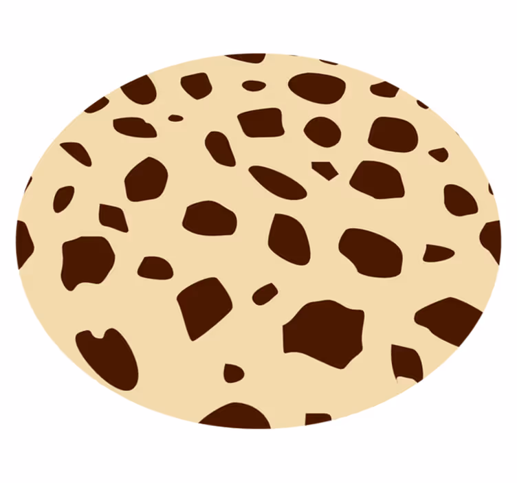 Vinylový koberec so žirafou škvrny na zvierati - Tenstickers