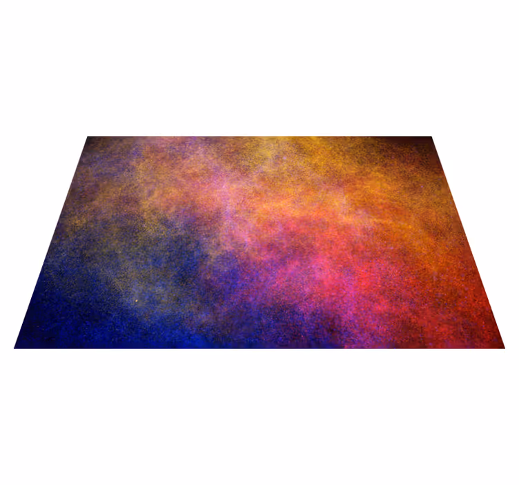 Galaxy abstraktný vinylový koberec - Tenstickers