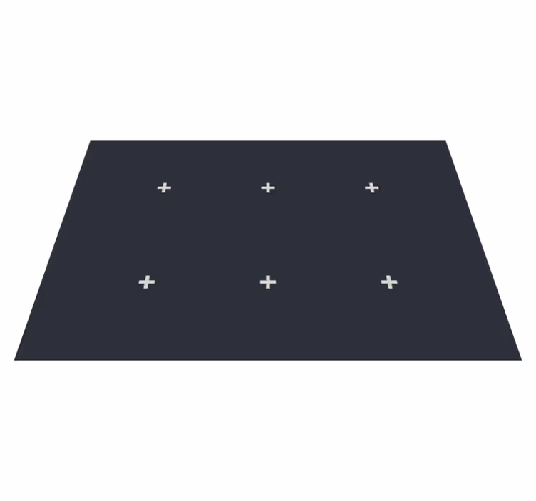 vinylový koberec minimalisticky tmavý geometrický vzor - Tenstickers