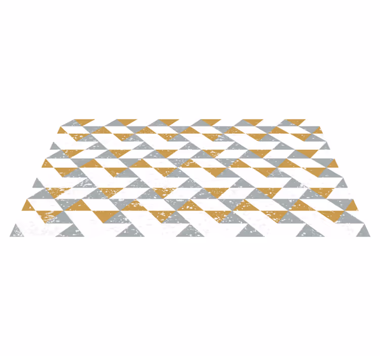 Kuchynská geometrická grunge kuchynská dlažba - Tenstickers