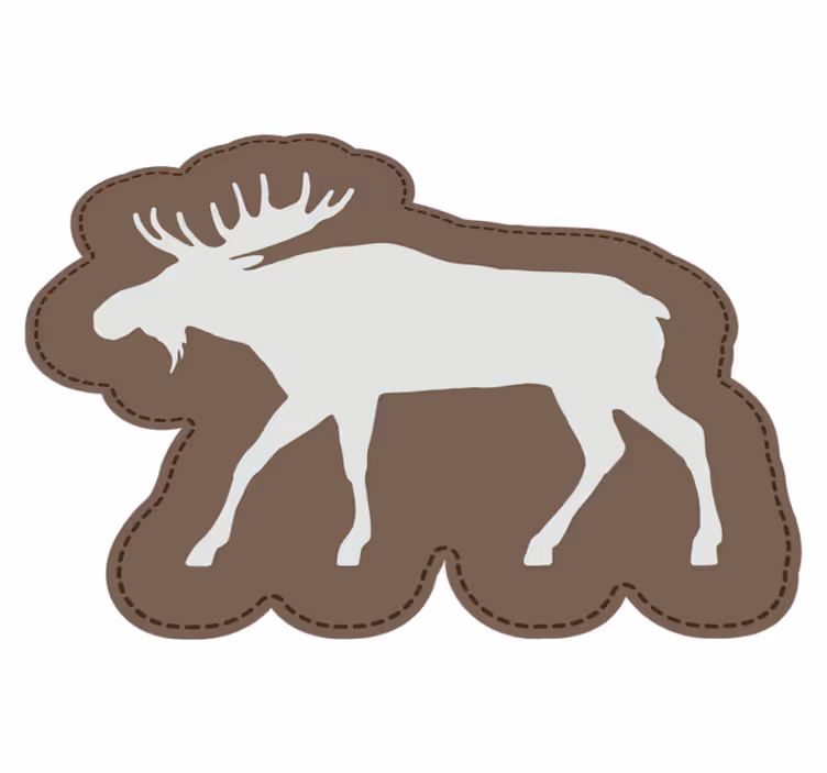Chôdza silueta los etnický koberec - Tenstickers