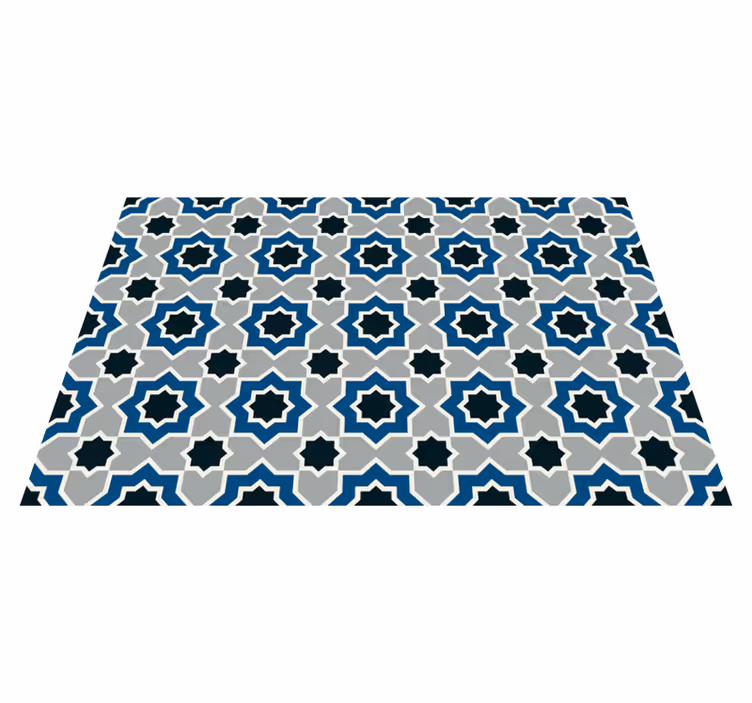 vinylový koberec do kuchyne islamský geometrický vzor - Tenstickers