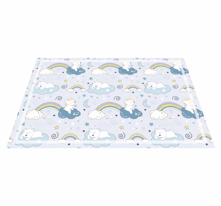 Nordic animal adventures baby play mat - Tenstickers