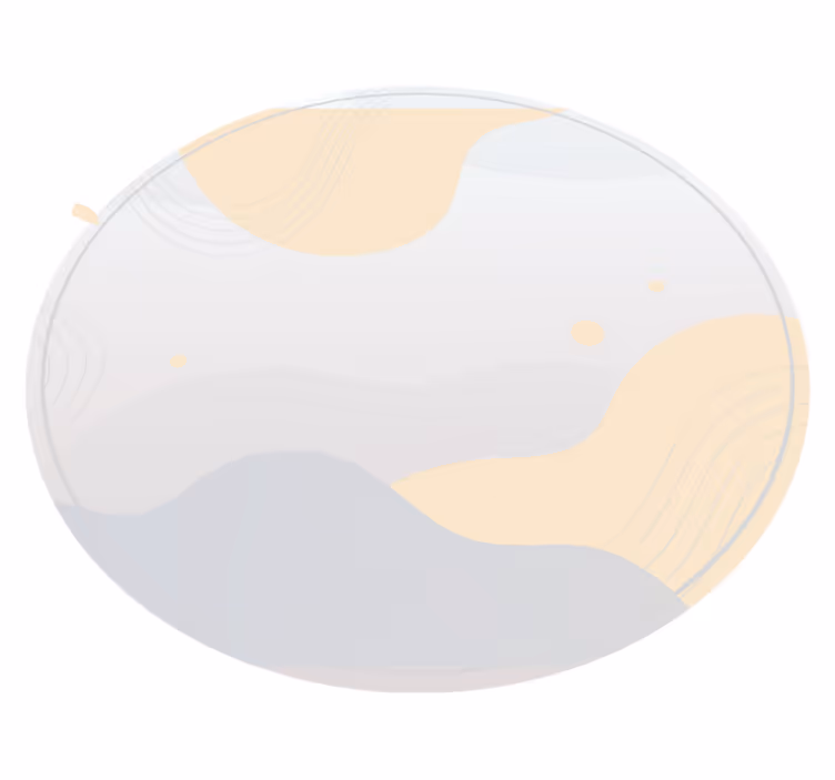 vinylový koberec minimalisticky motívy jemných vĺn - Tenstickers