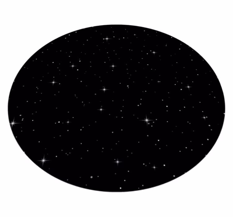 hviezdy vinylový koberec hviezdne nočné videnie - Tenstickers