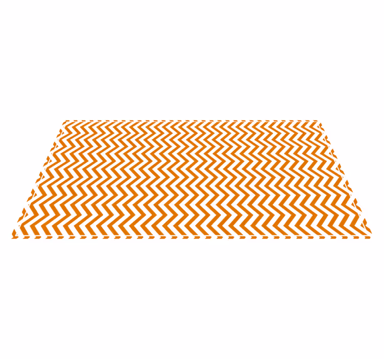 Vinylový koberec s geometrickými tvarmi chevron vzor - Tenstickers