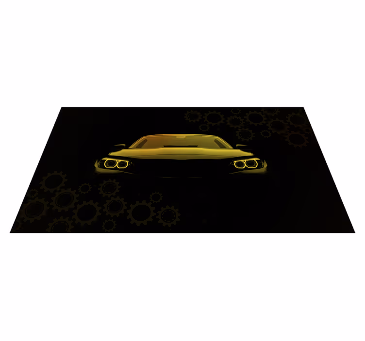Koberec do modernej koncepcie automobilu - Tenstickers