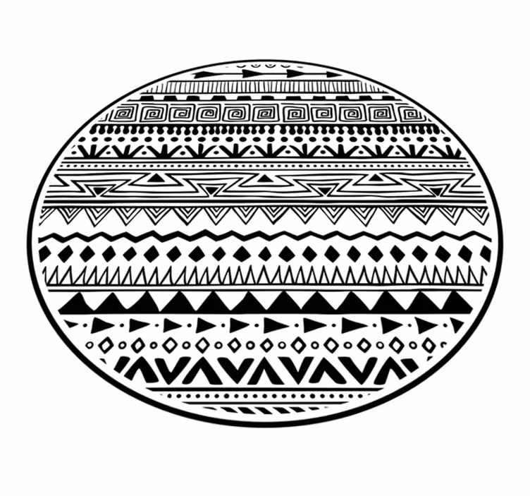 čiernobiely koberec do spálne s kobercom - Tenstickers