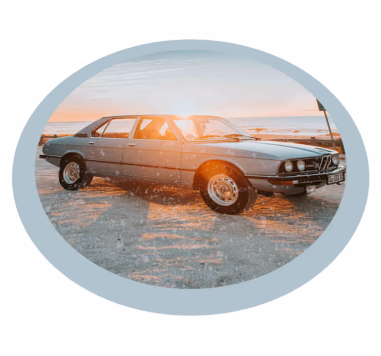 Vinylový koberec bmw 3. 0 - Tenstickers